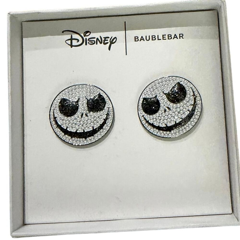 Disney Baublebar Jewelry Nightmare Before Christmas Jack Earrings